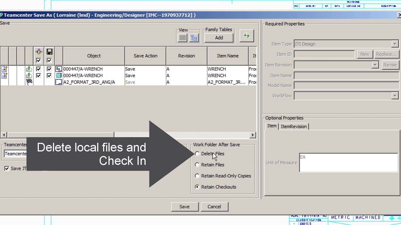 Teamcenter integration for Creo