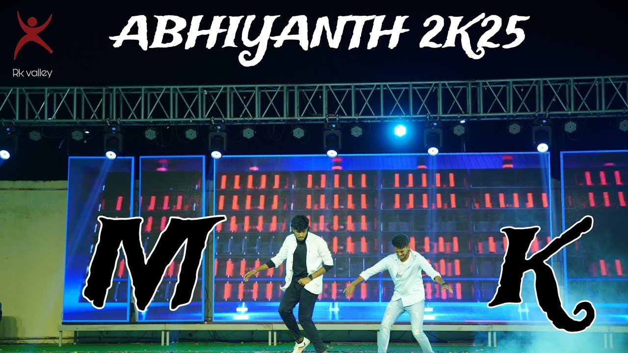 MK Performance |ABHIYANTH 2K25|RGUKT RK VALLEY|MANU VLOGS|