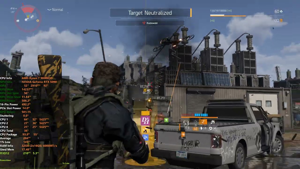 The Division 2 action packed gameplay 4k ultra graphics