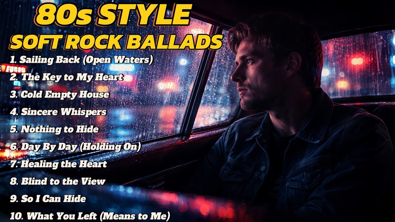 Ultimate 80s Style Power Ballads Mix | 10 Epic Slow Rock Songs