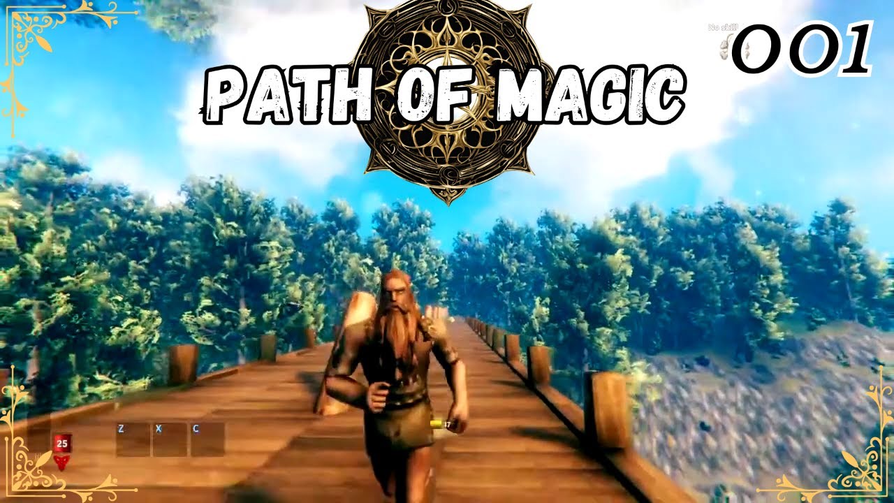 Starting a New Character on Path of Magic - A Public Valheim EWP Server - 001