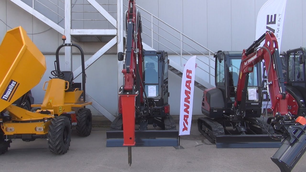 Yanmar ViO38-6 Mini Excavator (2023) Exterior and Interior.