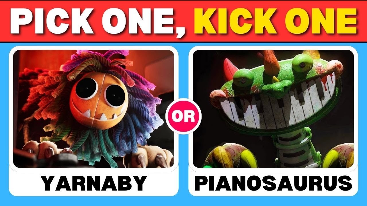 PICK ONE KICK ONE | Poppy Playtime Chapter 4