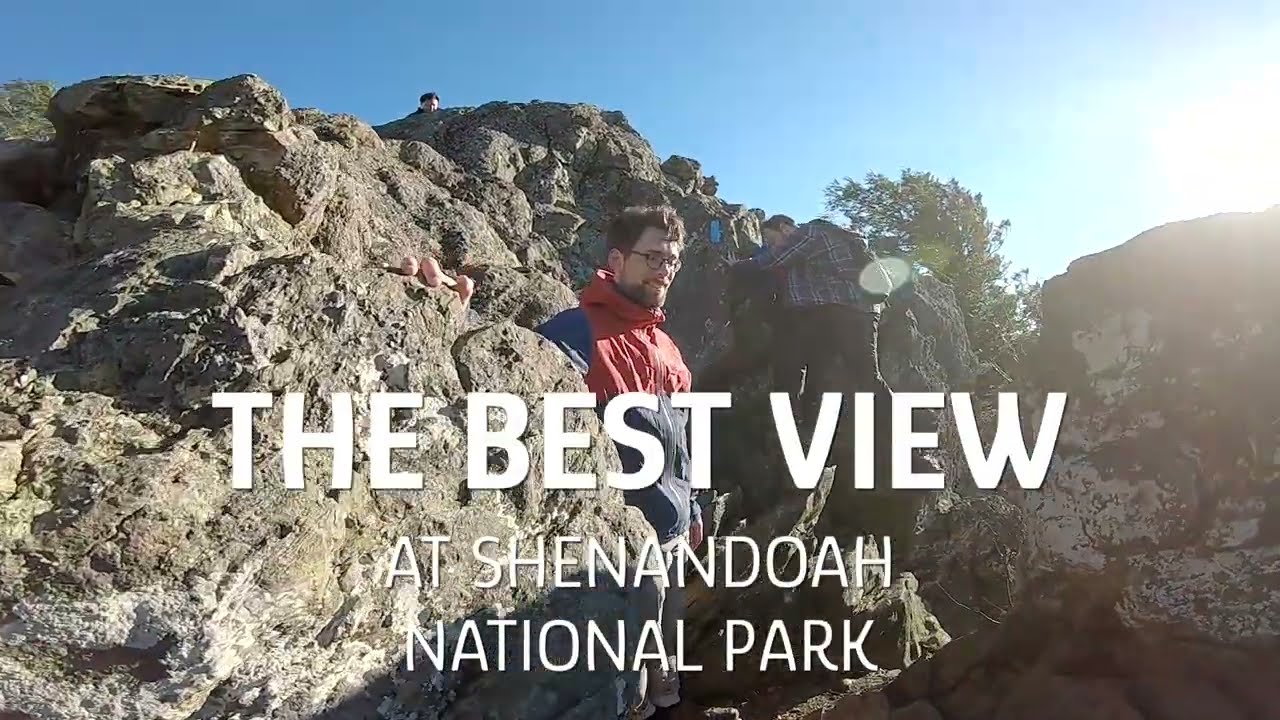 The best view at Shenandoah National Park (Bearfence Rock Scramble Hike)