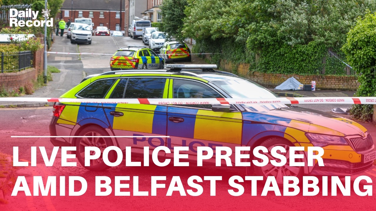 LIVE | Police press conference following Belfast knife attack