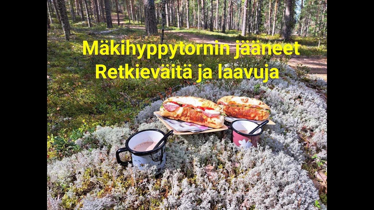 Vaellusreitiksi Hämeenkangas laavuineen Hylätty hiihtokeskus ja mäkihyppytornin jämät @KorpiTiimi
