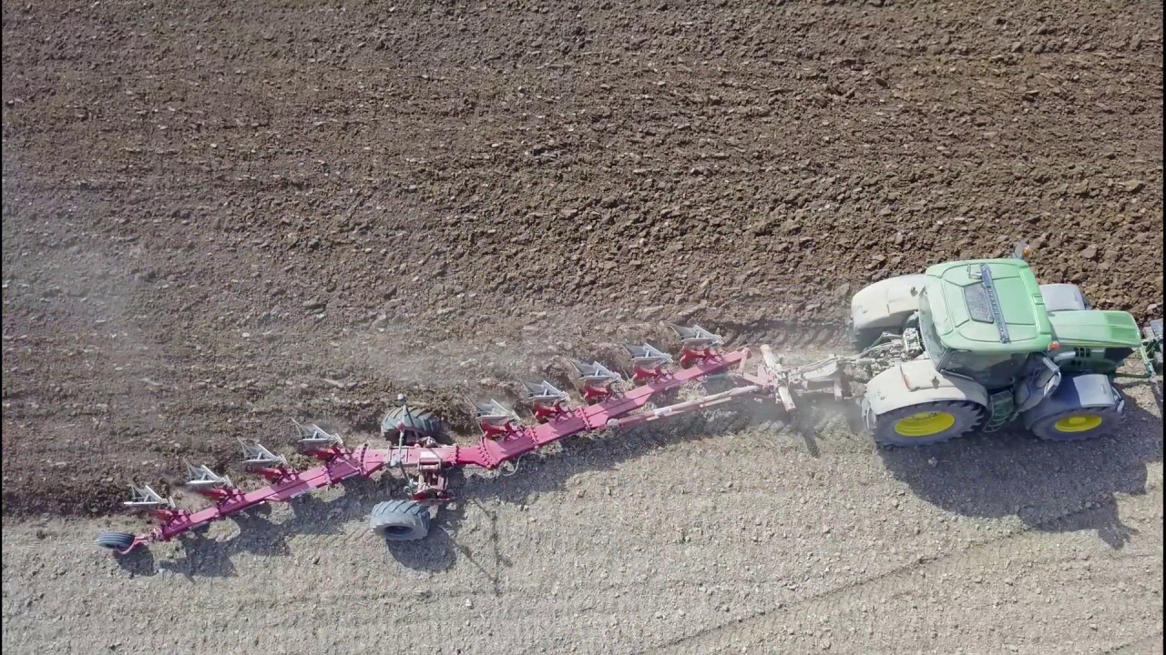 TRIPLE DE JOHN DEERE AU LABOUR ET SEMIS DE COLZA