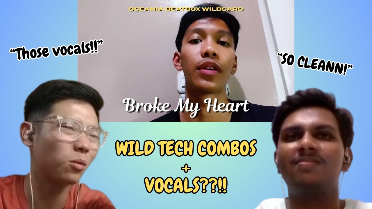 Reacting to Marvelous | Broke My Heart - Oceania Beatbox Wildcard Competition w Leevy  #OWBC25