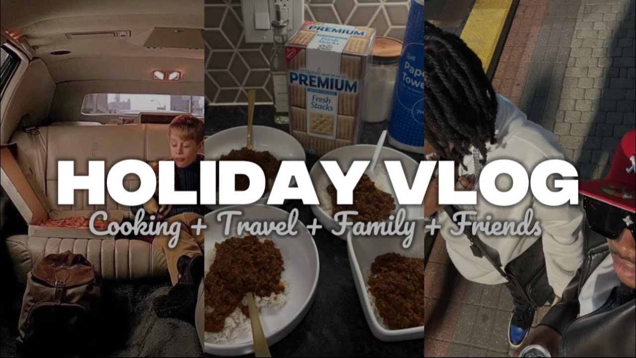 holiday collection vlog | cooking, travel, family & new memories