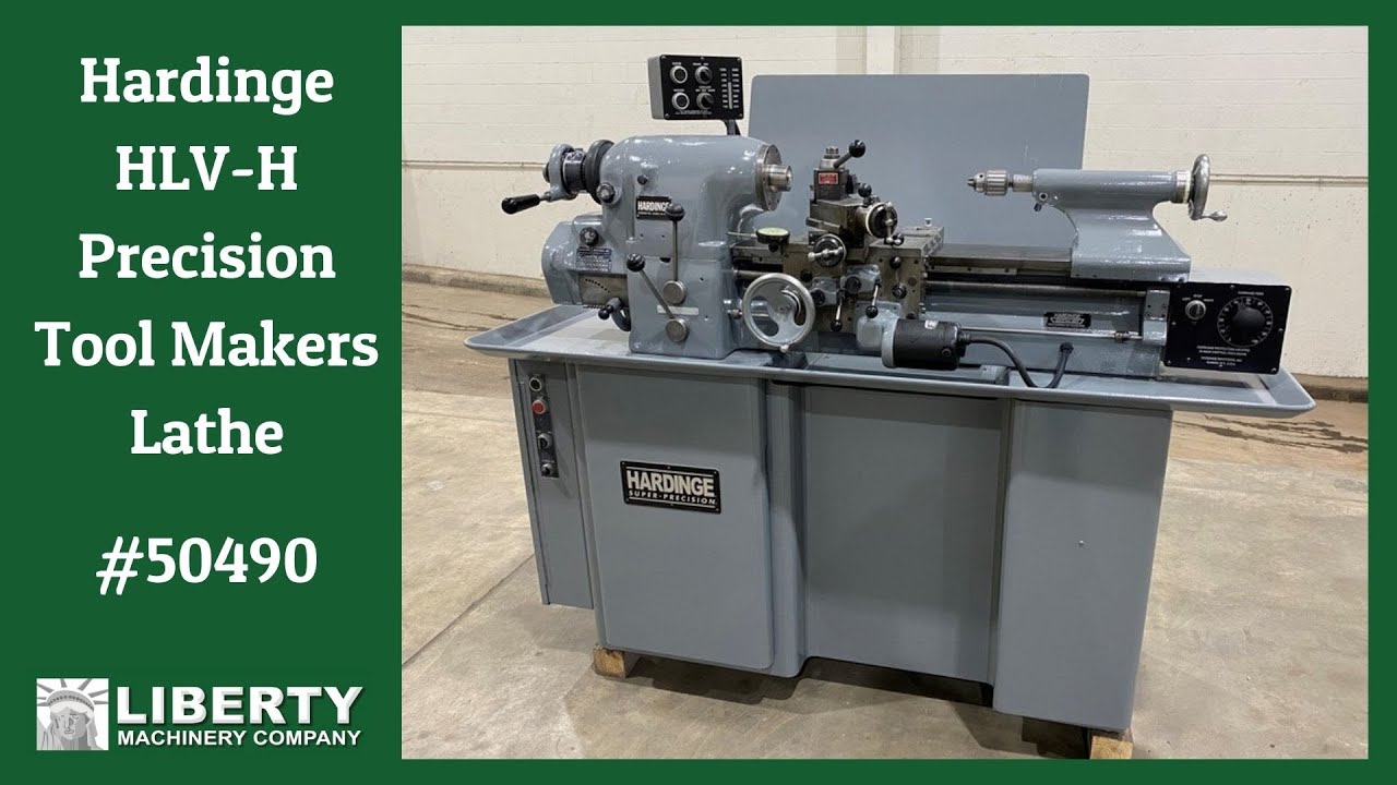 Hardinge HLV-H Precision Tool Makers Lathe - Liberty #50490