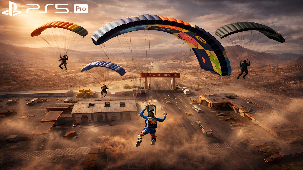 PUBG PS5 Pro – Miramar Long Match Gameplay | 4K 60FPS
