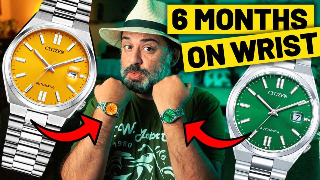 Citizen Tsuyosa YELLOW & GREEN Watch Review
