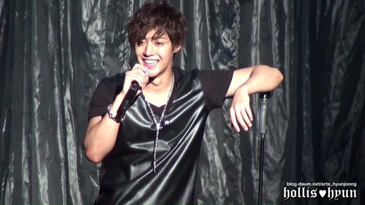 121004 Kim Hyun Joong 김현중 - If you're like me (Rock ver.) & Cute HJ @ Budokan