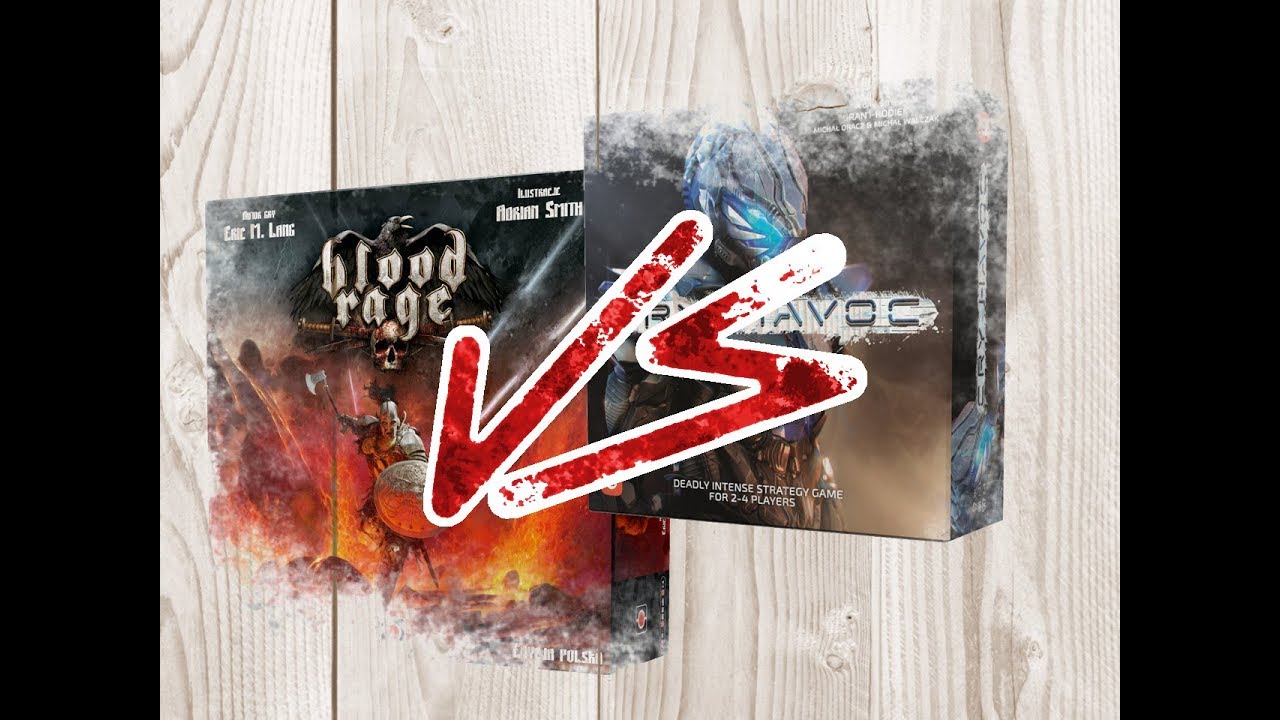 Blood Rage vs Cry Havoc - Planszowe Konflikty
