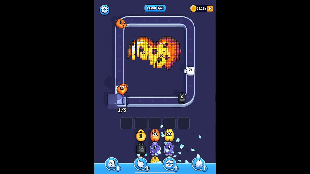 Pixel Flow Level 341