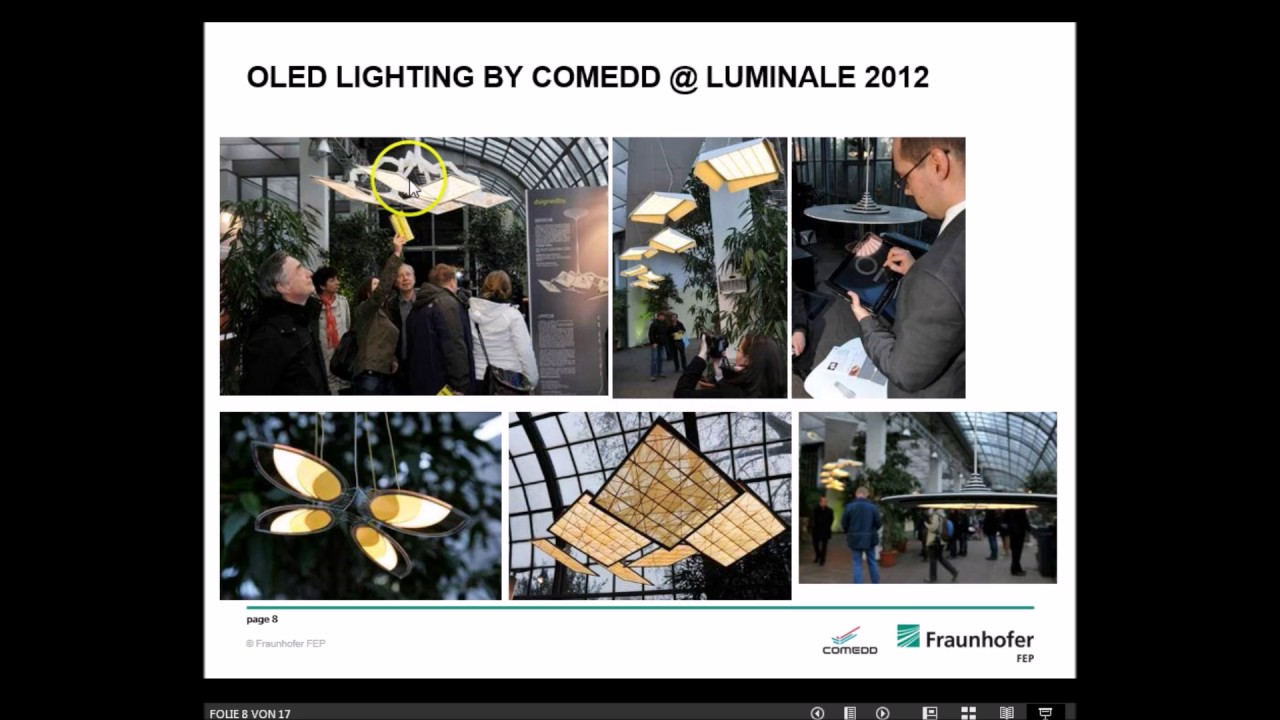 Fraunhofer FEP OLED Lighting Nov 2014