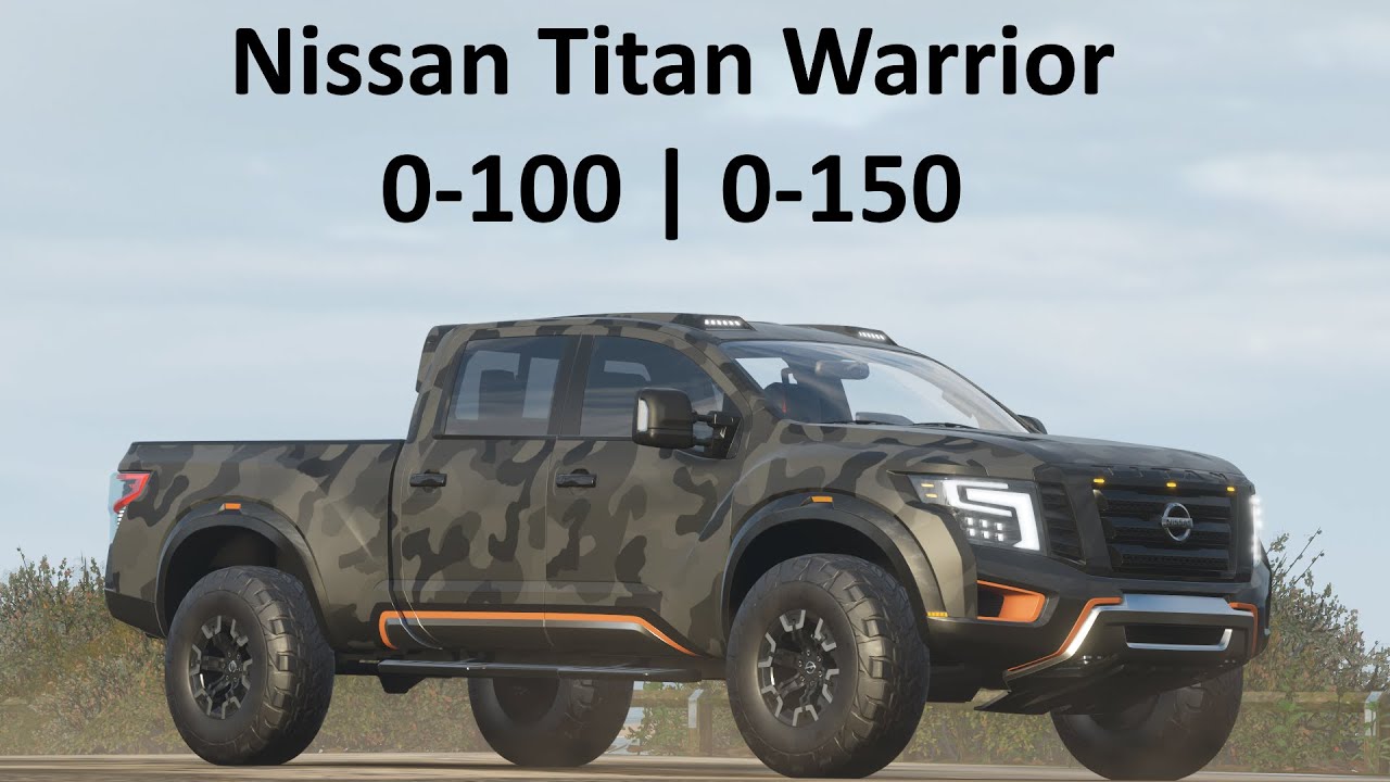 Forza Horizon 4 - Nissan Titan Warrior | Sound | 0-100 | 0-150  #shorts #FH4 #ForzaHorizon4