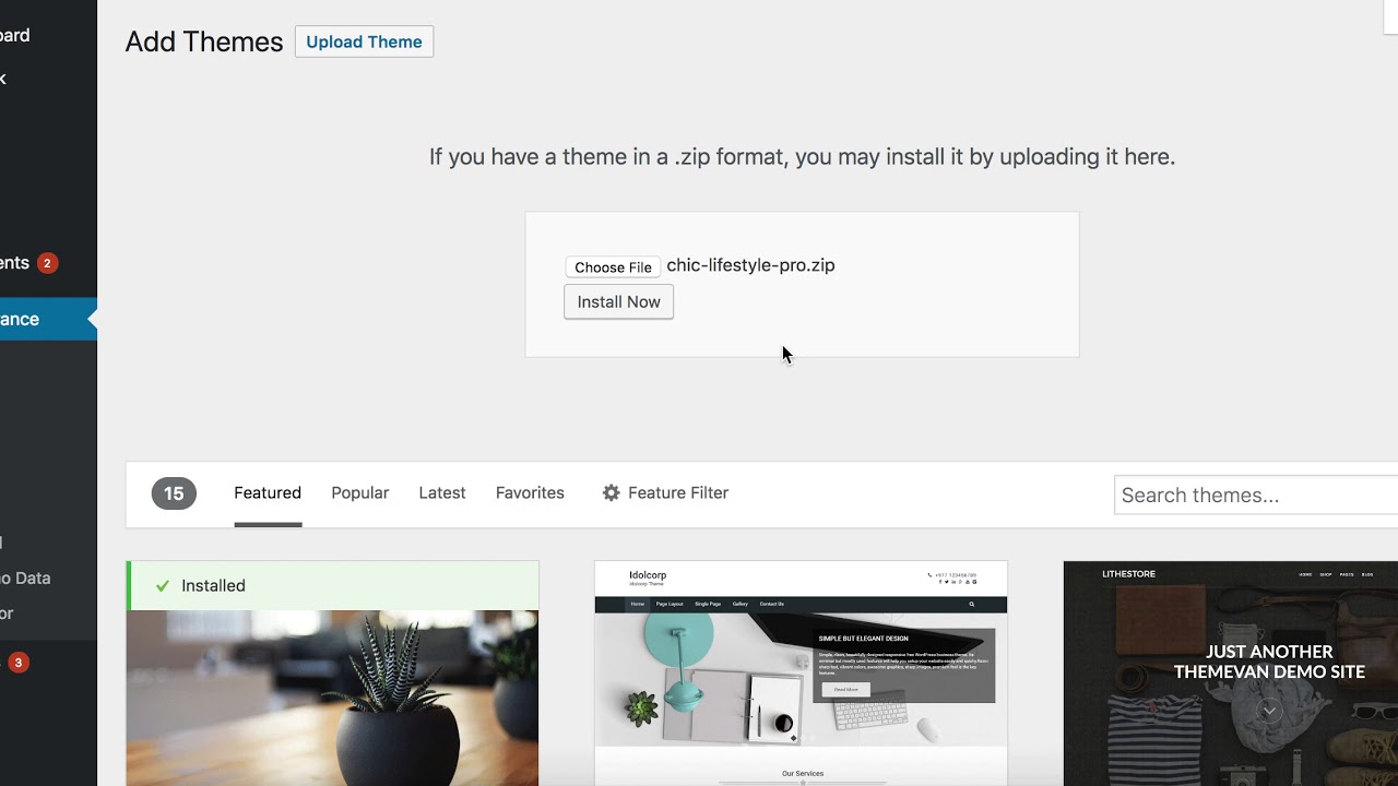 How to upload - Chic Lifestyle Pro | Feminine Blog Website