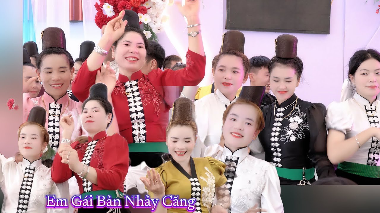 Nhạc Sàn Tây Bắc Gái Bản Nhảy Cực đẹp Lễ Thành Hôn Phan Tuấn & Khánh Ly Bản Púng-Xã Nậm Lầu
