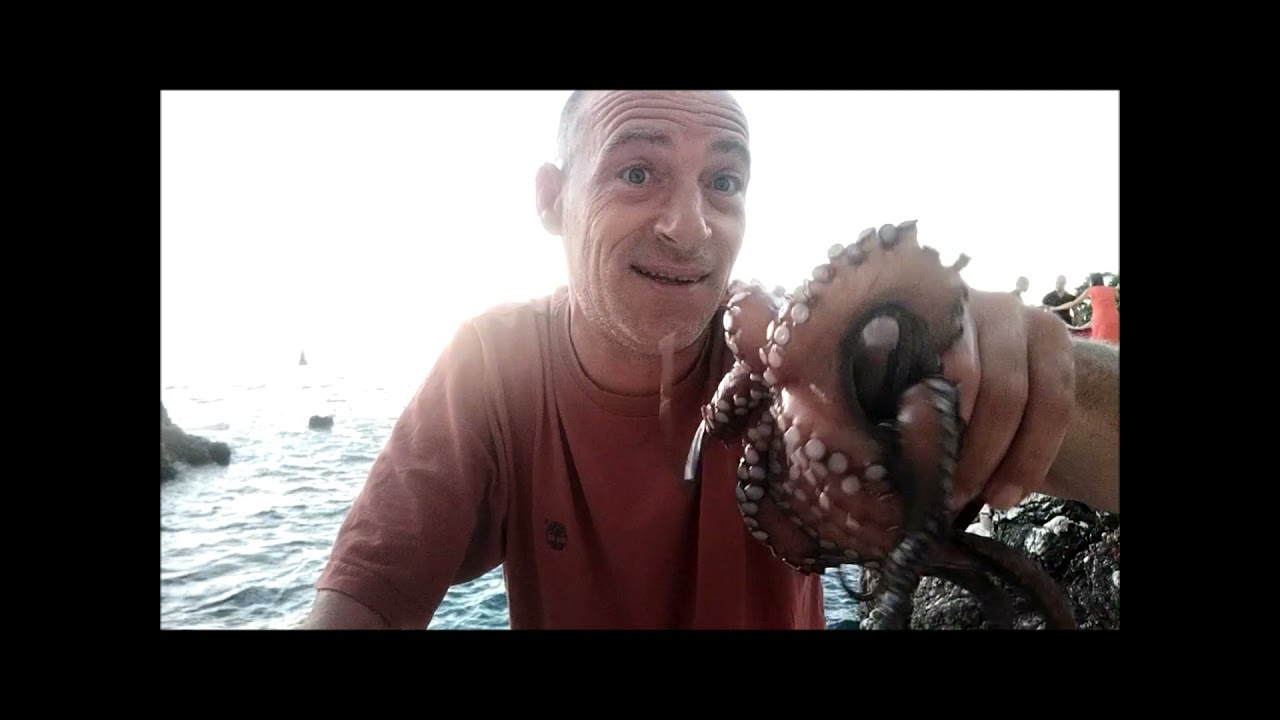 PESCA AL POLPO IN DIRETTA MINI TUTORIAL TECNICA COME POTENZIARE L'ARTIFICIALE  LUOGO IL RECUPERO