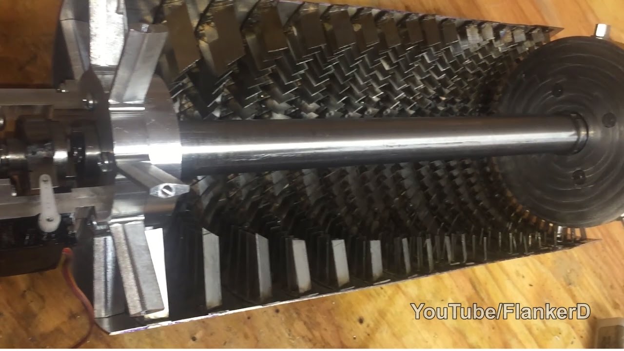 Model Jet Engine Stators and Starter Motor