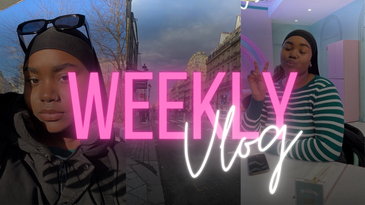 WEEKLY VLOG PARIS | FEU D'ARTIFICE, RESTAU, MUSÉE 🇫🇷✨