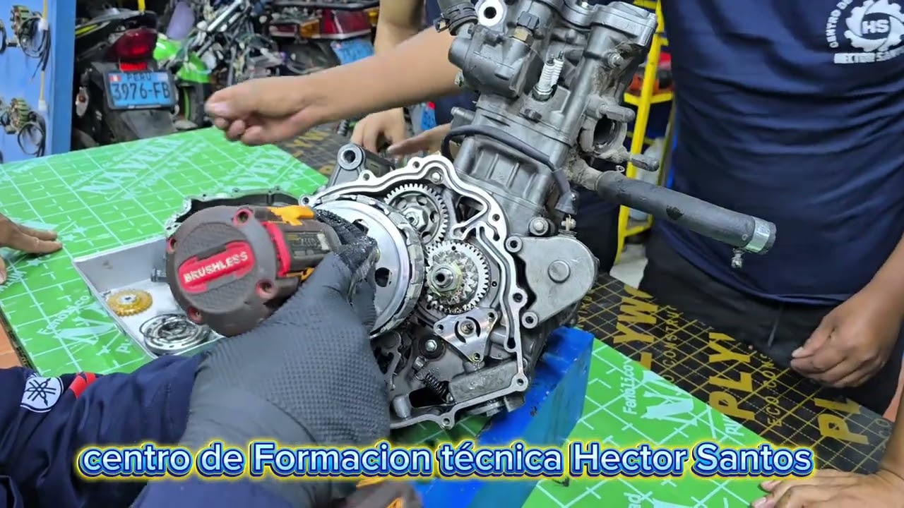 Desarmado del embrague benelli 180S 