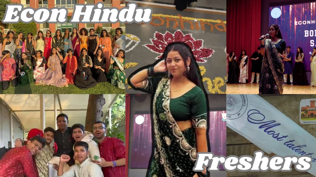 Hindu College Freshers Vlog *2025* ✨