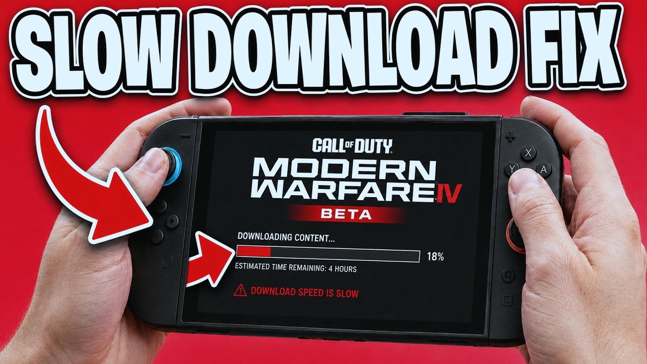 Modern Warfare 4 Beta Download Slow On Nintendo Switch 2 Fix - Full Guide