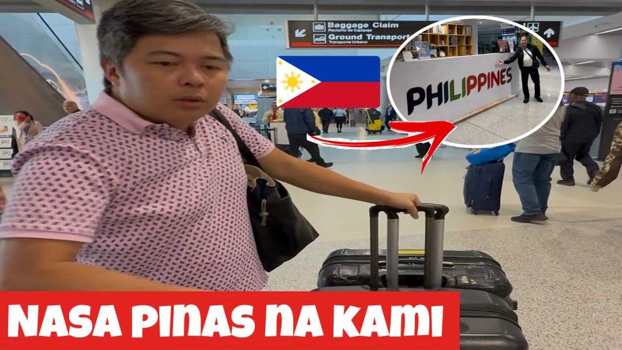 Sa Wakas Nasa Pinas Na Kasama Si Kano + May Hindi Magandang Nangyari Sa Airport 😭 Euhannes & John