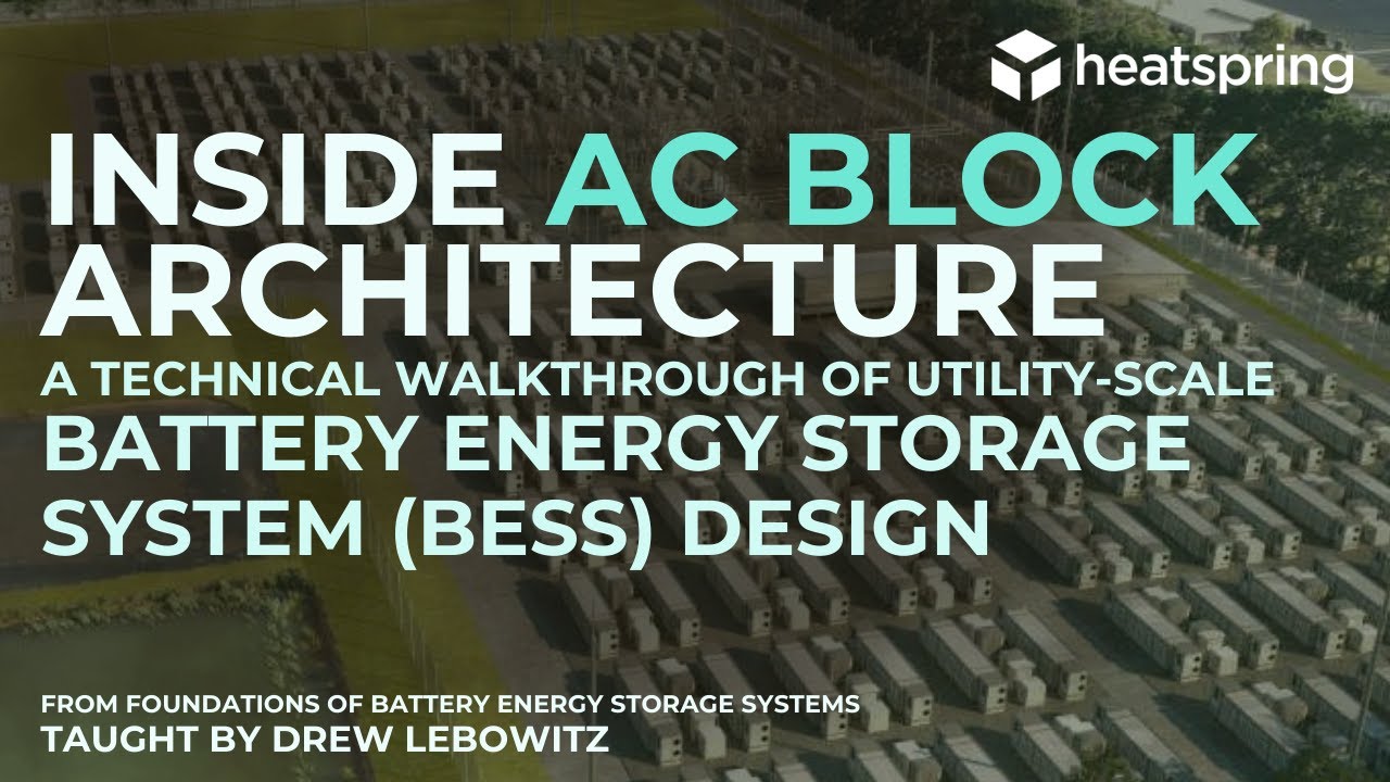 Inside AC Block Architecture: A Technical Walkthrough of Utility-Scale Energy Storage Systems Design