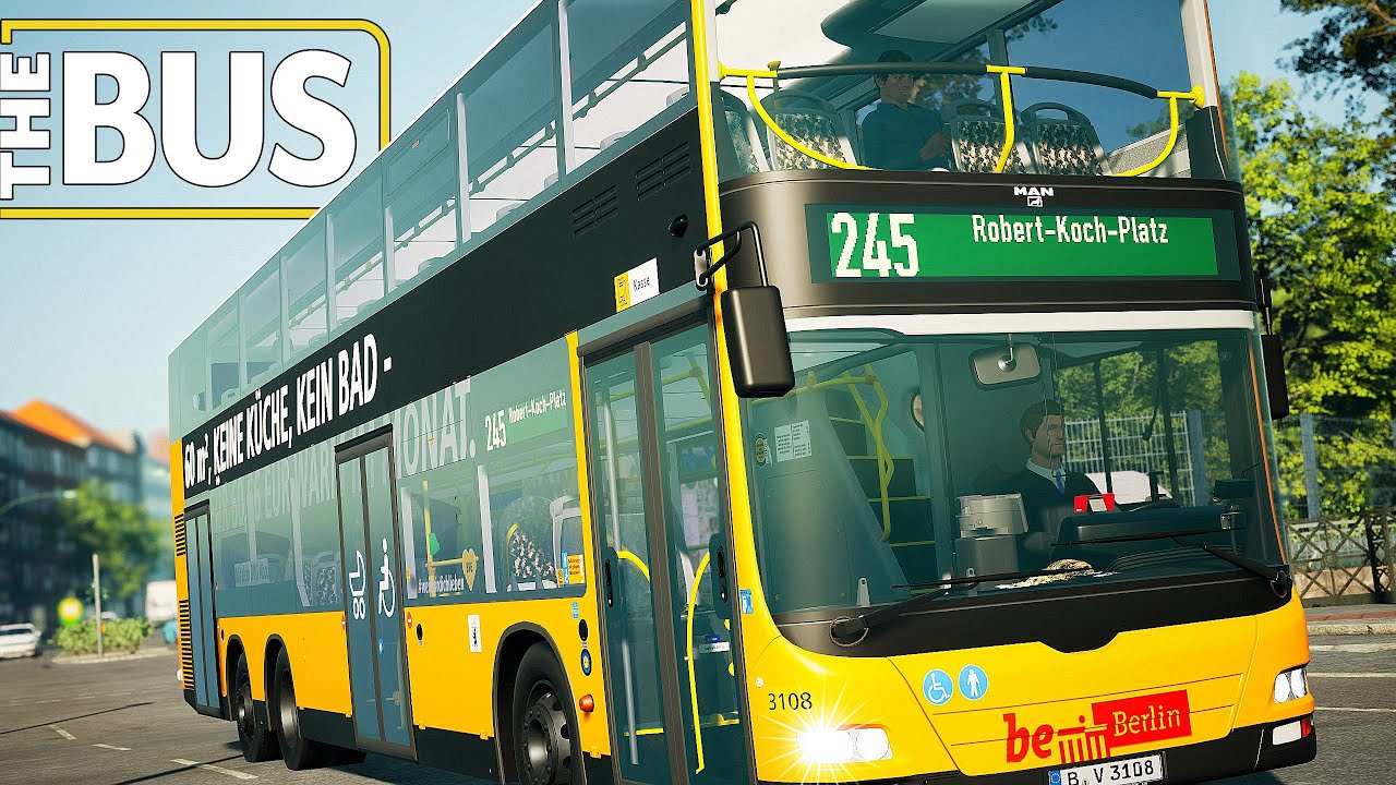 THE BUS: Linie 245 I Mit dem MAN Doppeldecker durch Berlin I BUS SIMULATOR 2024