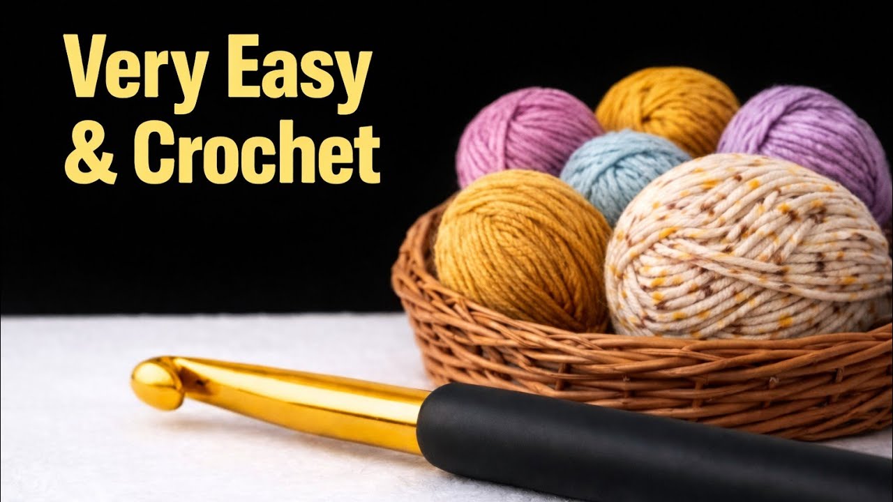 This Amazing Crochet Stitch Works for Blankets, Bags, Rugs & Cushion Covers! 😍