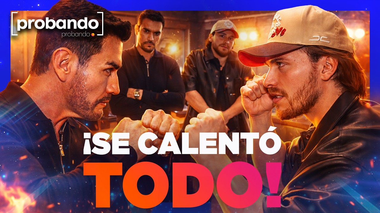 ¡Casi se agarran! David Zepeda ASUSTA a Aldo de Nigris en su debut como ACTOR en Televisa