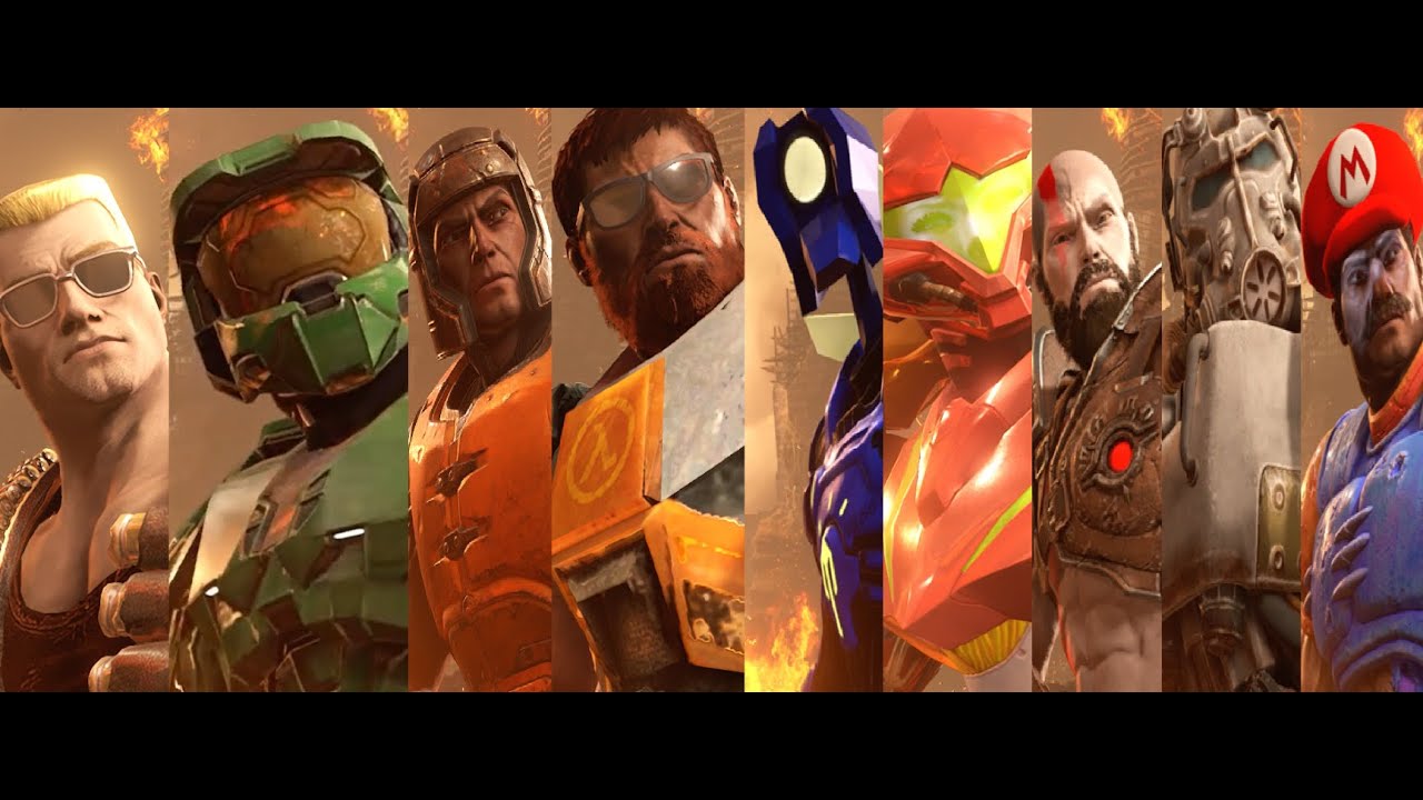 I Turned Doom Slayer into OTHER Video Game Characters