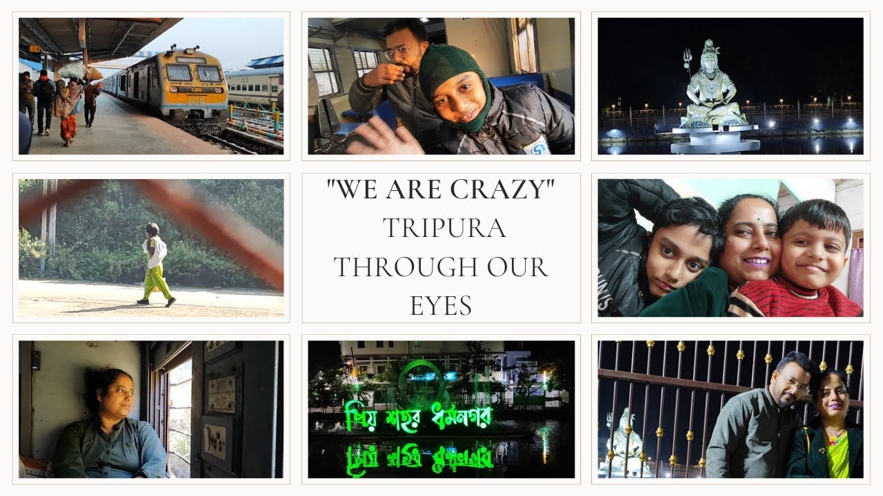 Indian Railway নিয়ে জ্ঞানুর কি মতামত?Pubalir Paglami|| Watch Tripura through our eyes
