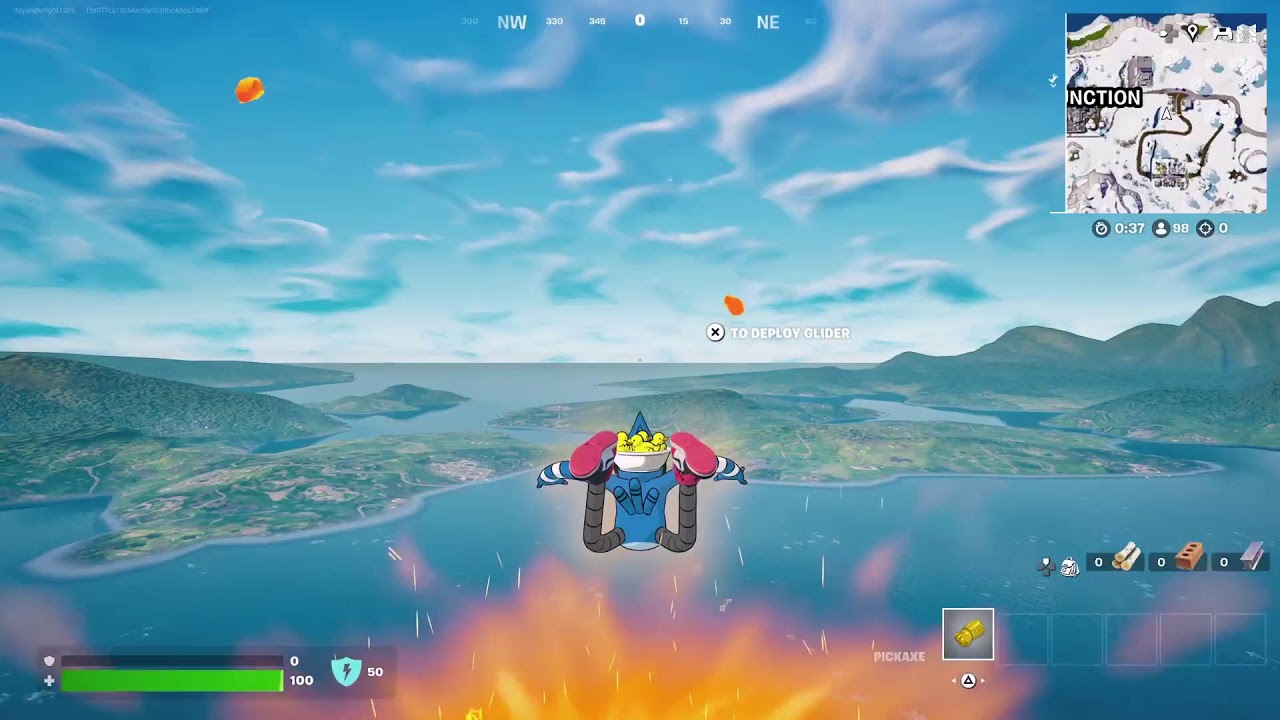 Fortnite Solo gameplay