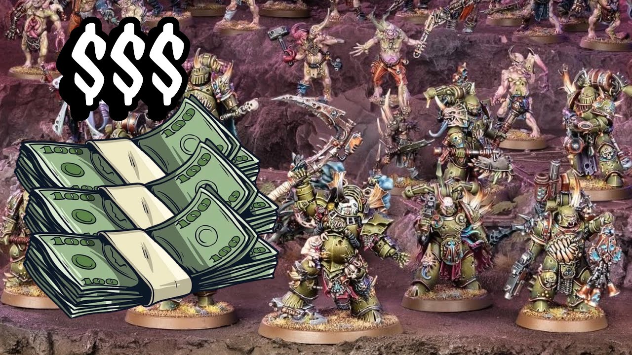 Выгодно ли покупать DEATH GUARD COMBAR PATROL? WARHAMMER 40000