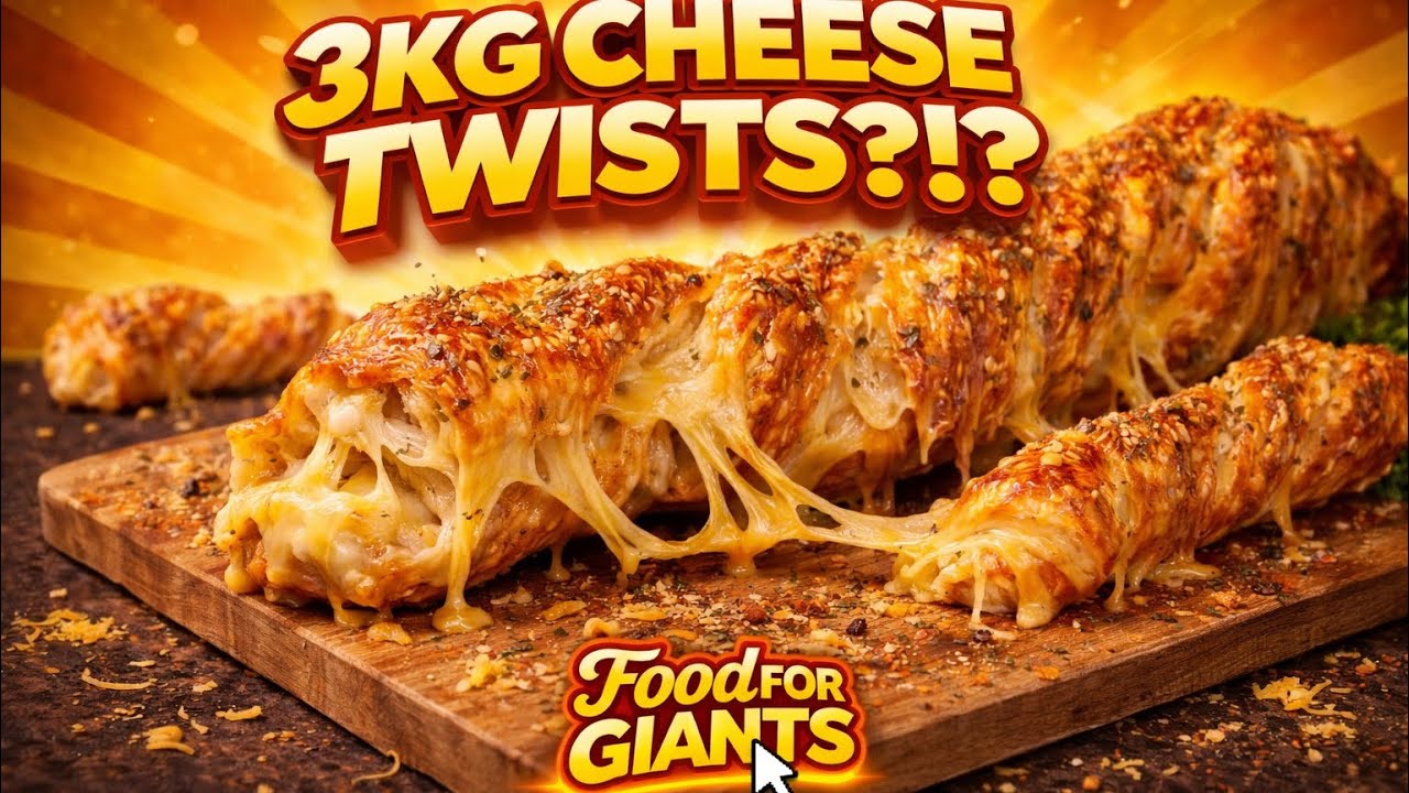 Monster Cheese Twist | Food for Giants