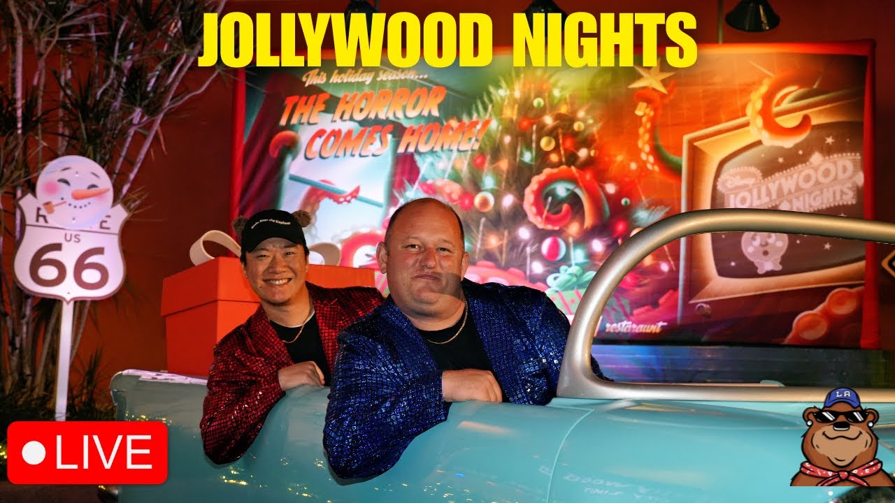 🔴 Live: Disney Jollywood Nights Party at Hollywood Studios with @RONONTHEGO  - 11/29/25