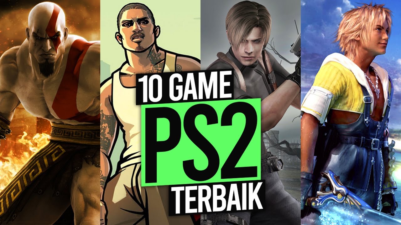 10 GAME PS2 Terbaik Sepanjang  Masa | Edisi Spesial PS2 20th Anniversary