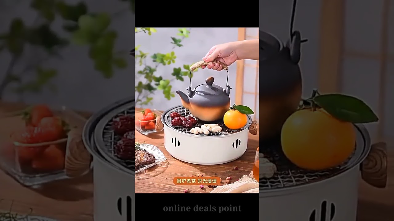 Portable Barbecue Grill Korean#BBQGrill#KoreanBBQ#CharcoalGrill#PortableGrill#BBQSetup