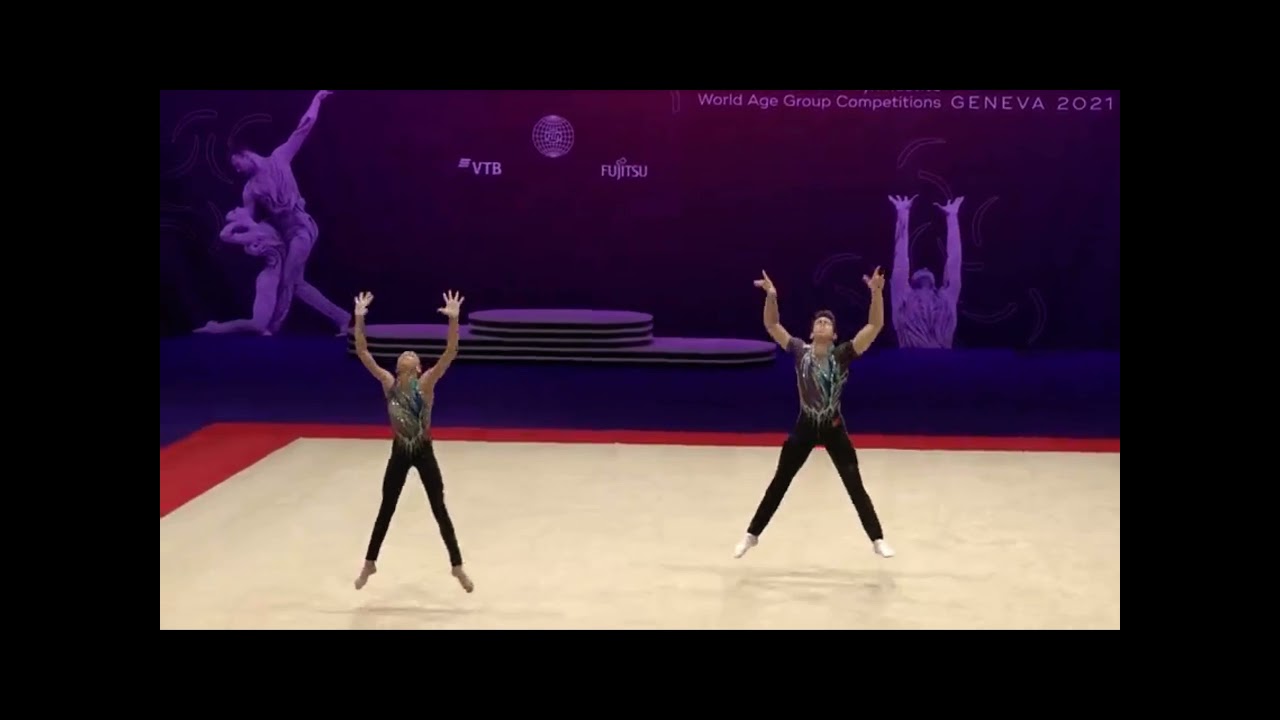 Acrobatic Gymnastics World Championship 2021- POR Filipa Panoias e Gonçalo Sampaio FINALS