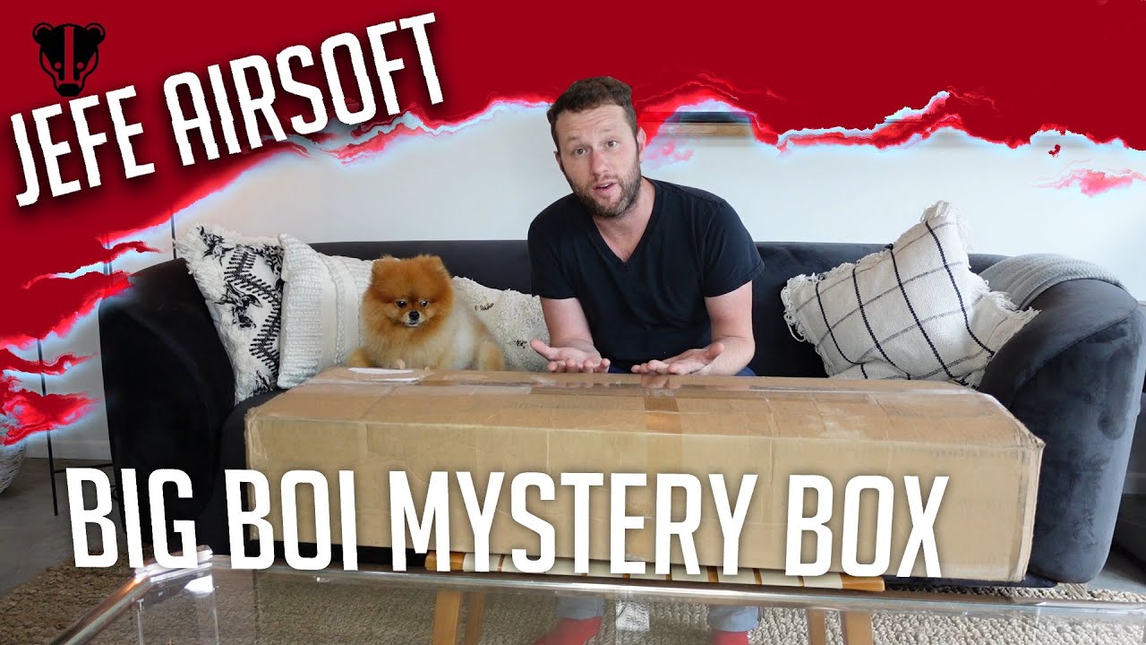 Opening the JEFE AIRSOFT 'BIG BOI BOX'..... excitement can't be contained!