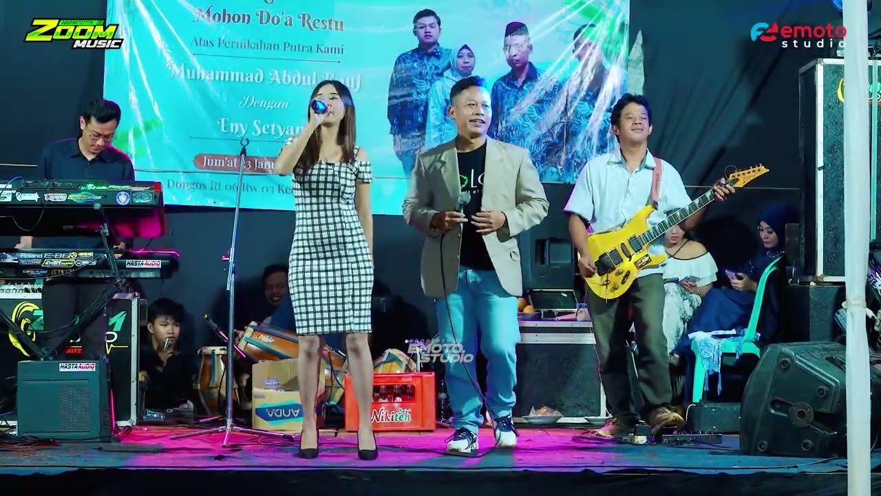 JANGAN TUNGGU LAMA LAMA LINA AZURA - ZOOM MUSIC - WEDDING PARTY ROUF & ENY - DONGOS KEDUNG JEPARA