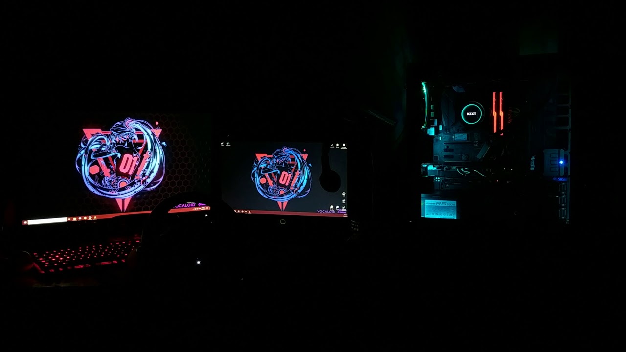Asus Aura Sync Music Test - Tokyo Machine, Fight