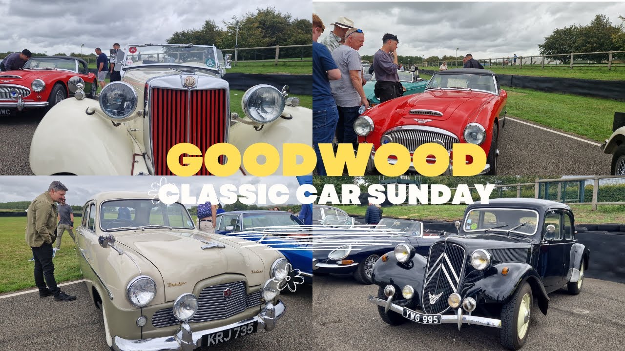 Goodwood Classic car Sunday