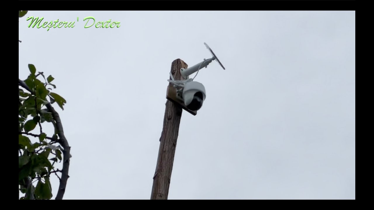 Camera supraveghere in gradina (Reolink Go PT 4G)