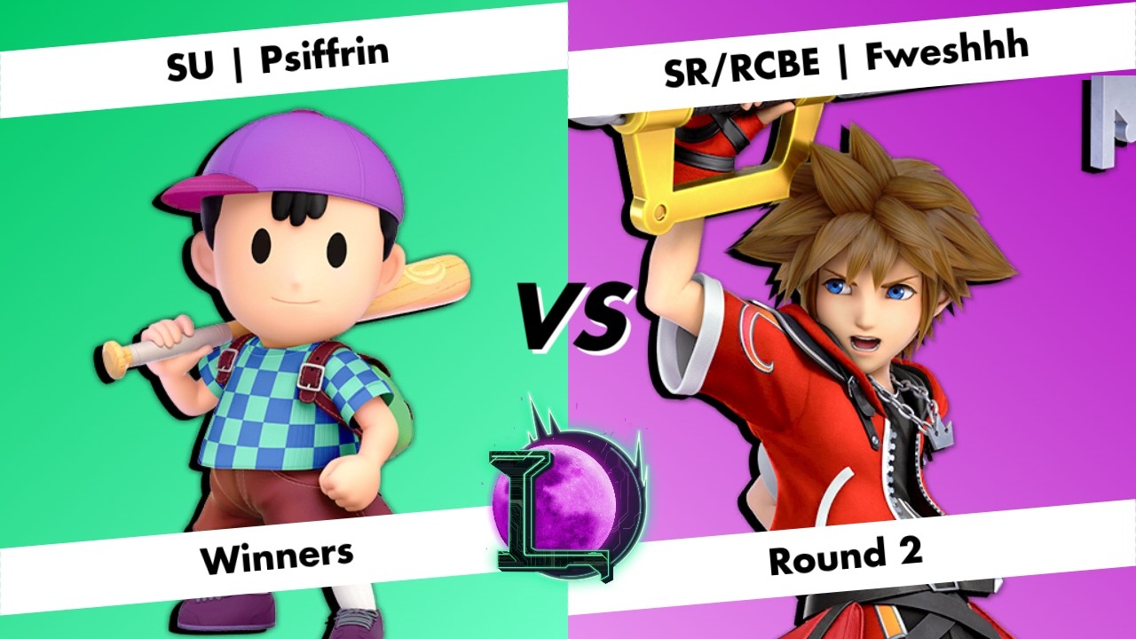 [Lunacity 34] Winners Round 2 - SU | Psiffrin (Ness) vs SR/RCBE | Fweshhh (Sora) - SSBU