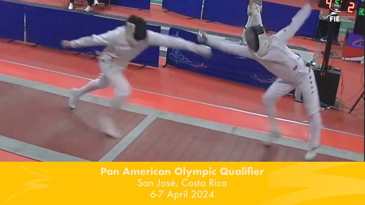 Alexandre Camargo (BRA) vs Nicholas Zhang (CAN) - PanAm Olympic Qualifier Event - Men's Epee Final